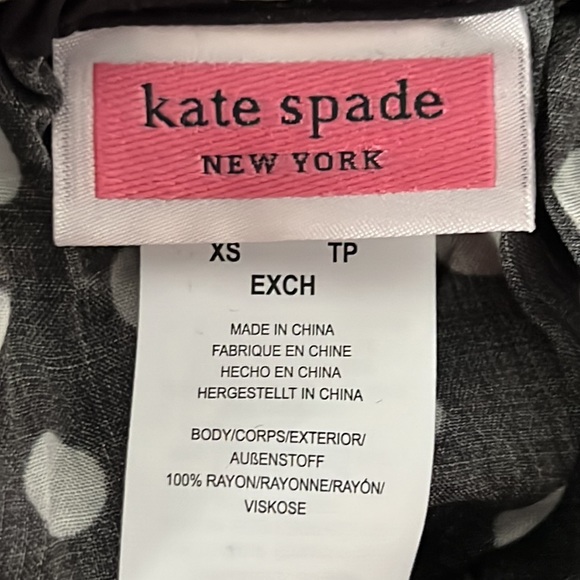 Kate Spade Lia Dot Off The Shoulder Cover Up Maxi Dress - Picture 9 of 14